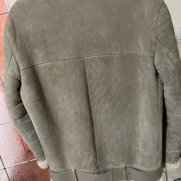 Acne Velocite shearling jacket size 32 (US 2-4) - Picture 4 of 16